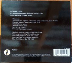 JOHN COLTRANE - LIVE AT THE VILLAGE VANGUARD AGAIN! (1966) 1997 20 BIT REMASTERED REISSUE / IMPULSE CD 2.EL