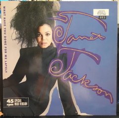 JANET JACKSON - WHAT HAVE YOU DONE FOR ME LATELY (1986) - 12'' MAXI SINGLE VINYL PLAK 2.EL