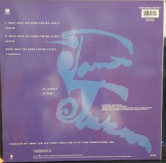 JANET JACKSON - WHAT HAVE YOU DONE FOR ME LATELY (1986) - 12'' MAXI SINGLE VINYL PLAK 2.EL