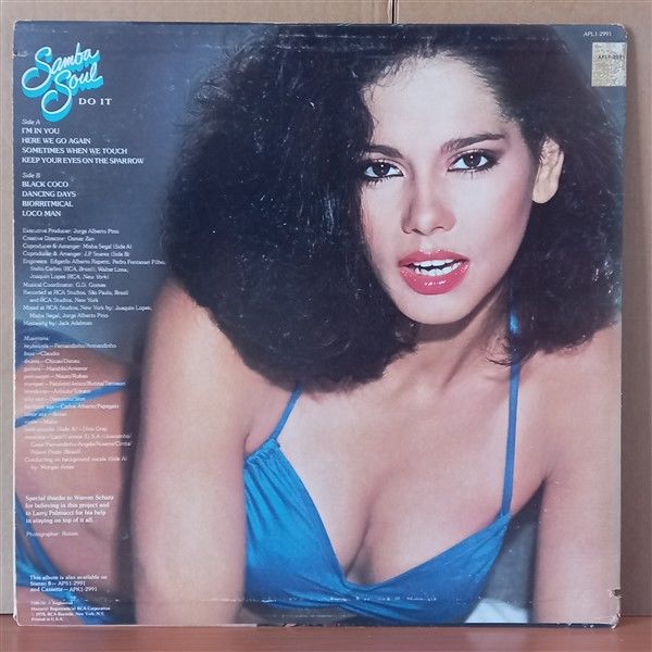 SAMBA SOUL – DO IT (1978) - LP 2.EL PLAK