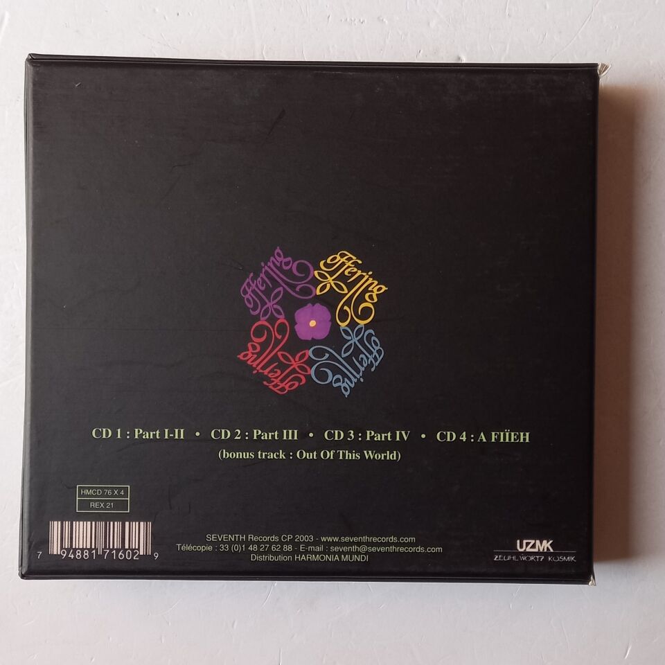 OFFERING – MAGMA PRESENTE OFFERING (2003) - 4CD BOX SET 2.EL
