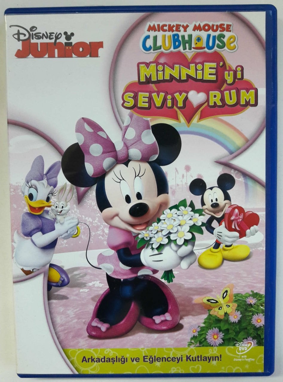 MICKEY MOUSE MINNIE'Yİ SEVİYORUM - DVD 2.EL