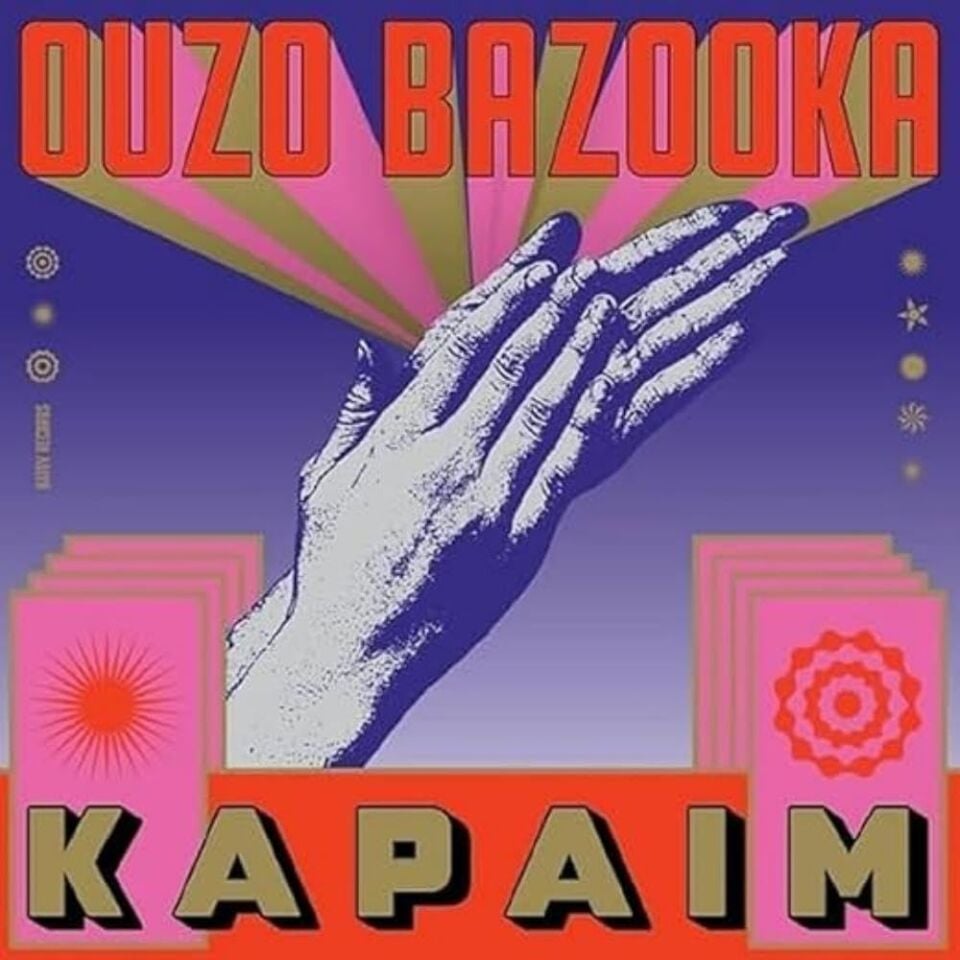 OUZO BAZOOKA - KAPAIM (2025) - GOLD & BLACK SPLATTER PLAK SIFIR