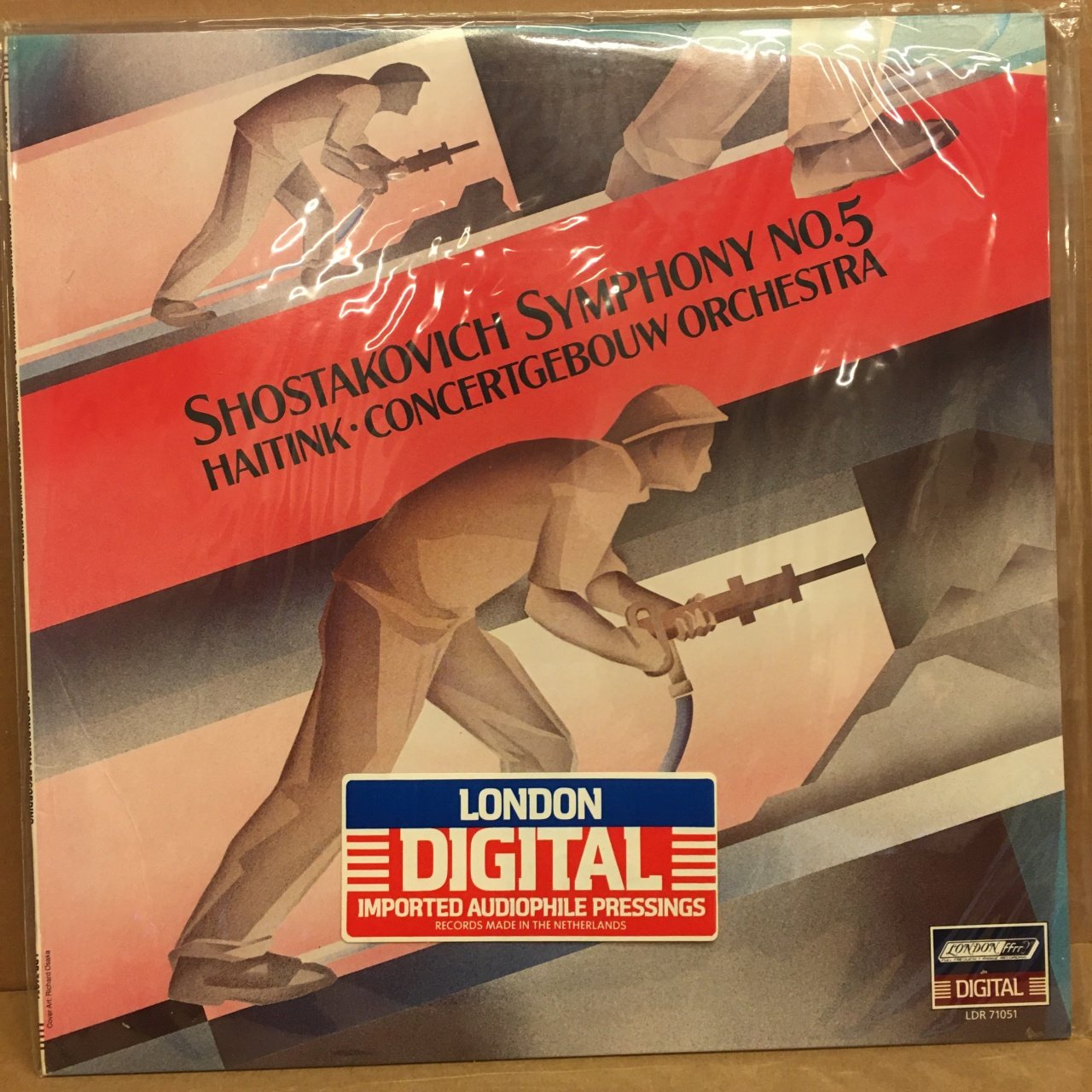 SHOSTAKOVICH SYMHONY NO 5 HAITINK SIFIR PLAK
