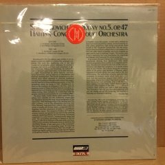 SHOSTAKOVICH SYMHONY NO 5 HAITINK SIFIR PLAK
