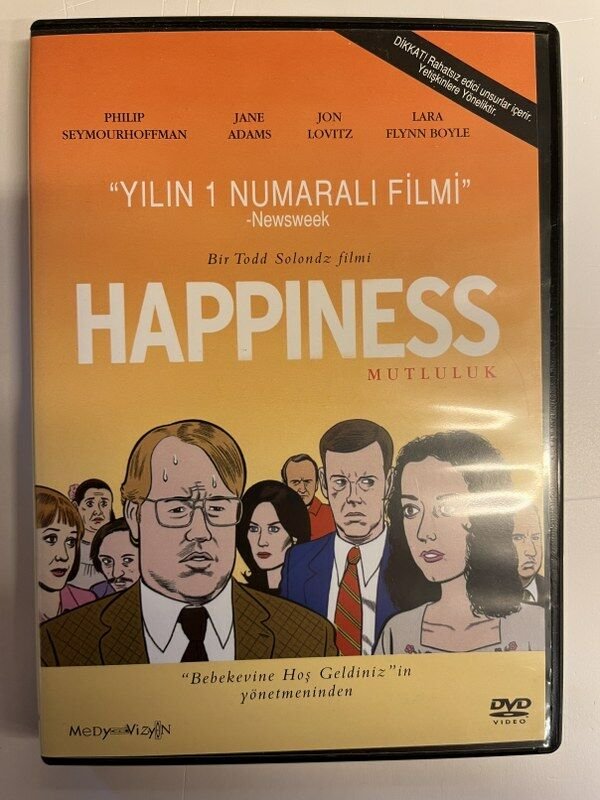 HAPPINESS - MUTLULUK - TODD SOLONDZ - DVD 2.EL