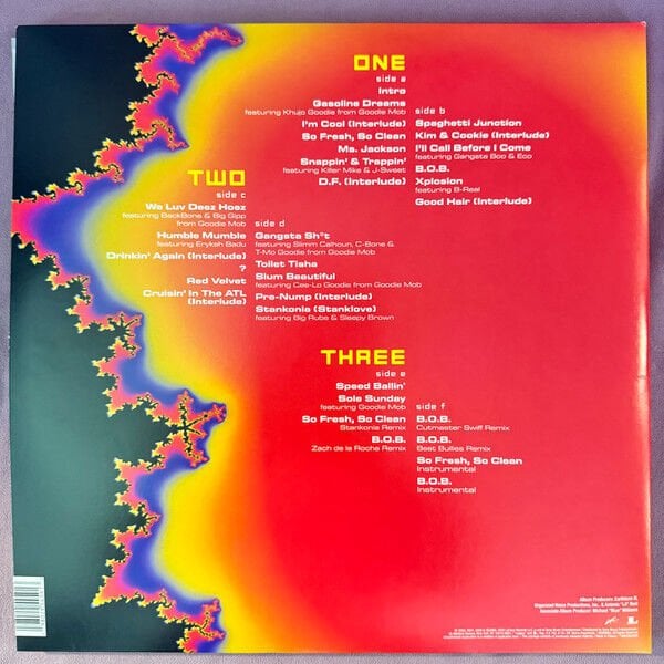 OUTKAST - STANKONIA (2000) - 3xLP 2025 25TH ANNIVERSARY PURPLE COLOURED EDITION SIFIR PLAK