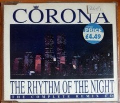 CORONA - THE RHYTHM OF THE NIGHT [THE COMPLETE REMIX CD] (1994) WEA SINGLE CD 2.EL