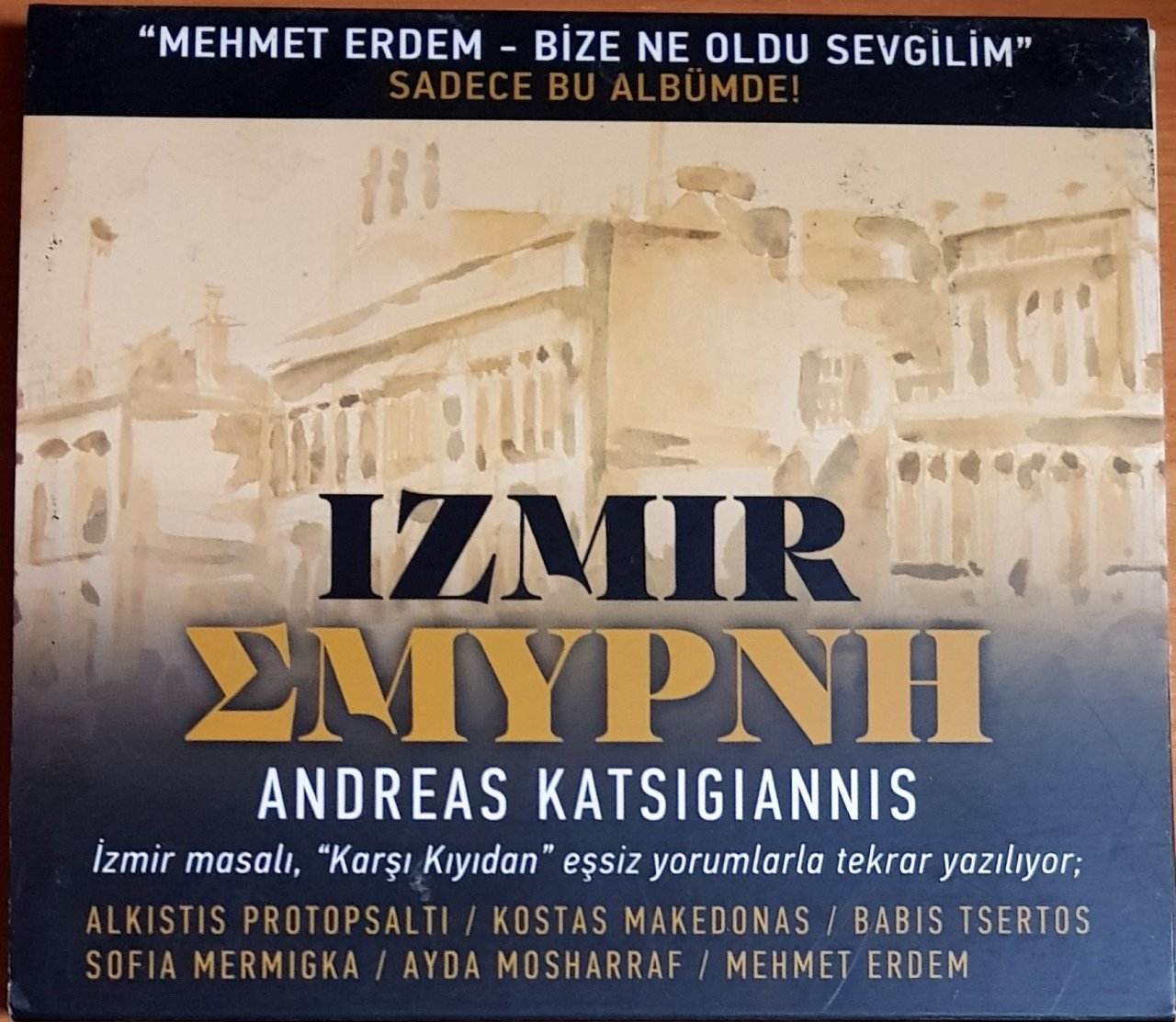ANDREAS KATSIGIANNIS - İZMİR (2015) SONY MUSIC CD SIFIR