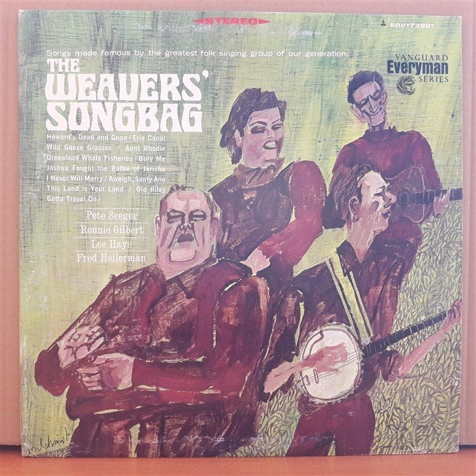 THE WEAVERS' SONGBAG - LP 2.EL PLAK