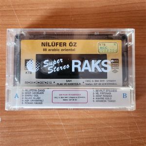 NİLÜFER ÖZ - 88 ARABIC ORIENTAL (1988) - KASET AMBALAJINDA SIFIR