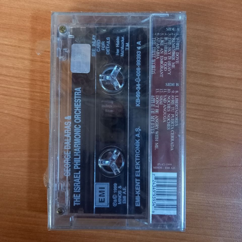 GEORGE DALARAS & THE ISRAEL PHILHARMONIC ORCHESTRA / CONDUCTED BY ELIAS VOUDOURIS (1999) - KASET SIFIR