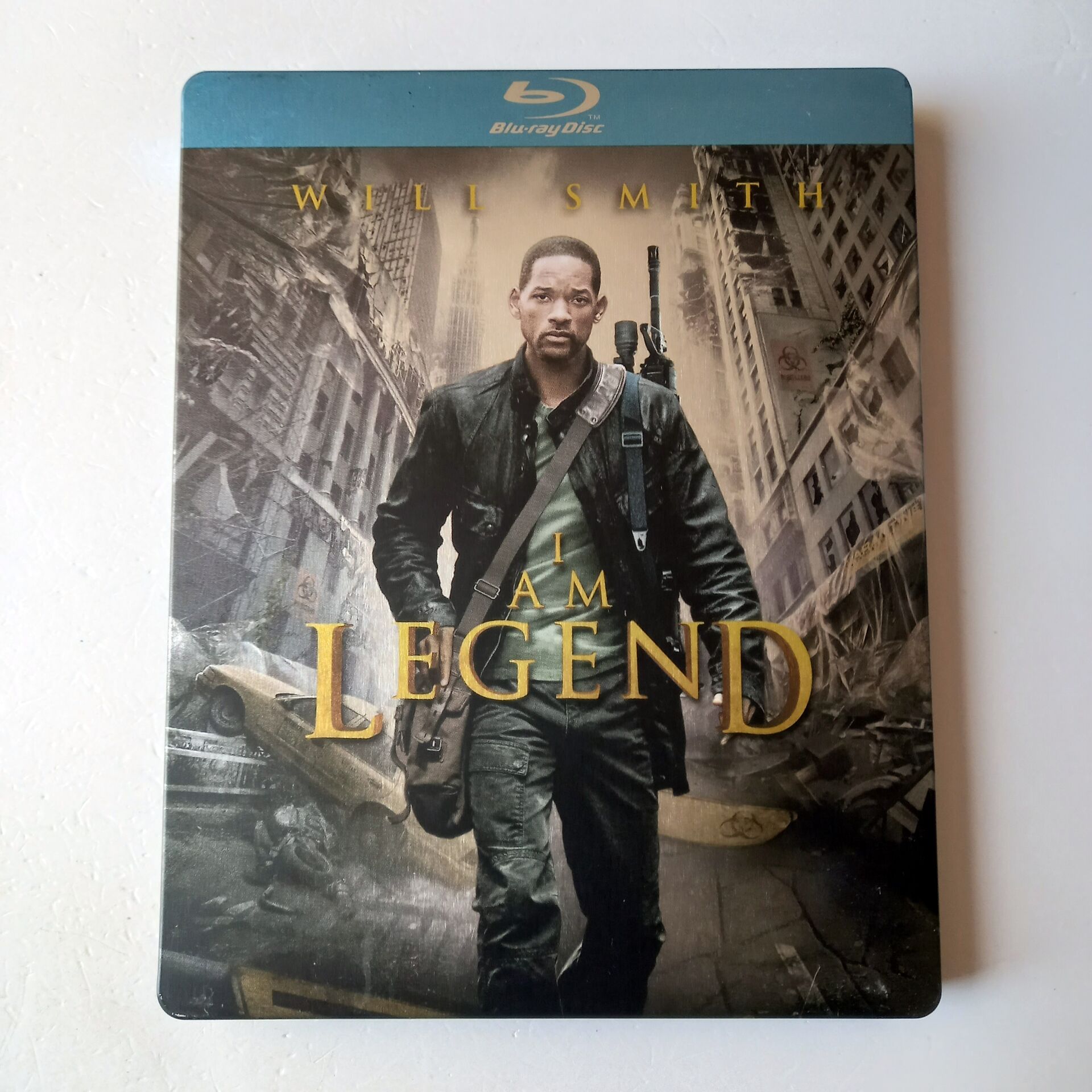 I AM LEGEND - WILL SMITH, ALICE BRAGA - YÖN.: FRANCIS LAWRENCE - BLU-RAY  STEELBOOK METAL KUTU 2.EL