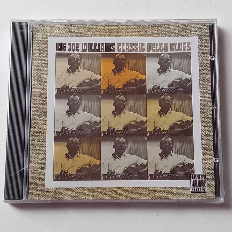 BIG JOE WILLIAMS – CLASSIC DELTA BLUES (1966) - CD REMASTERED 2006 REISSUE AMBALAJINDA SIFIR