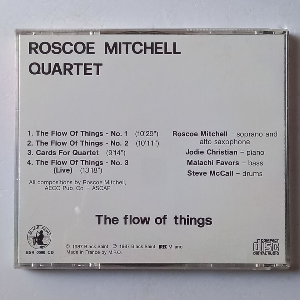 ROSCOE MITCHELL QUARTET – THE FLOW OF THINGS (1987) - CD 2.EL