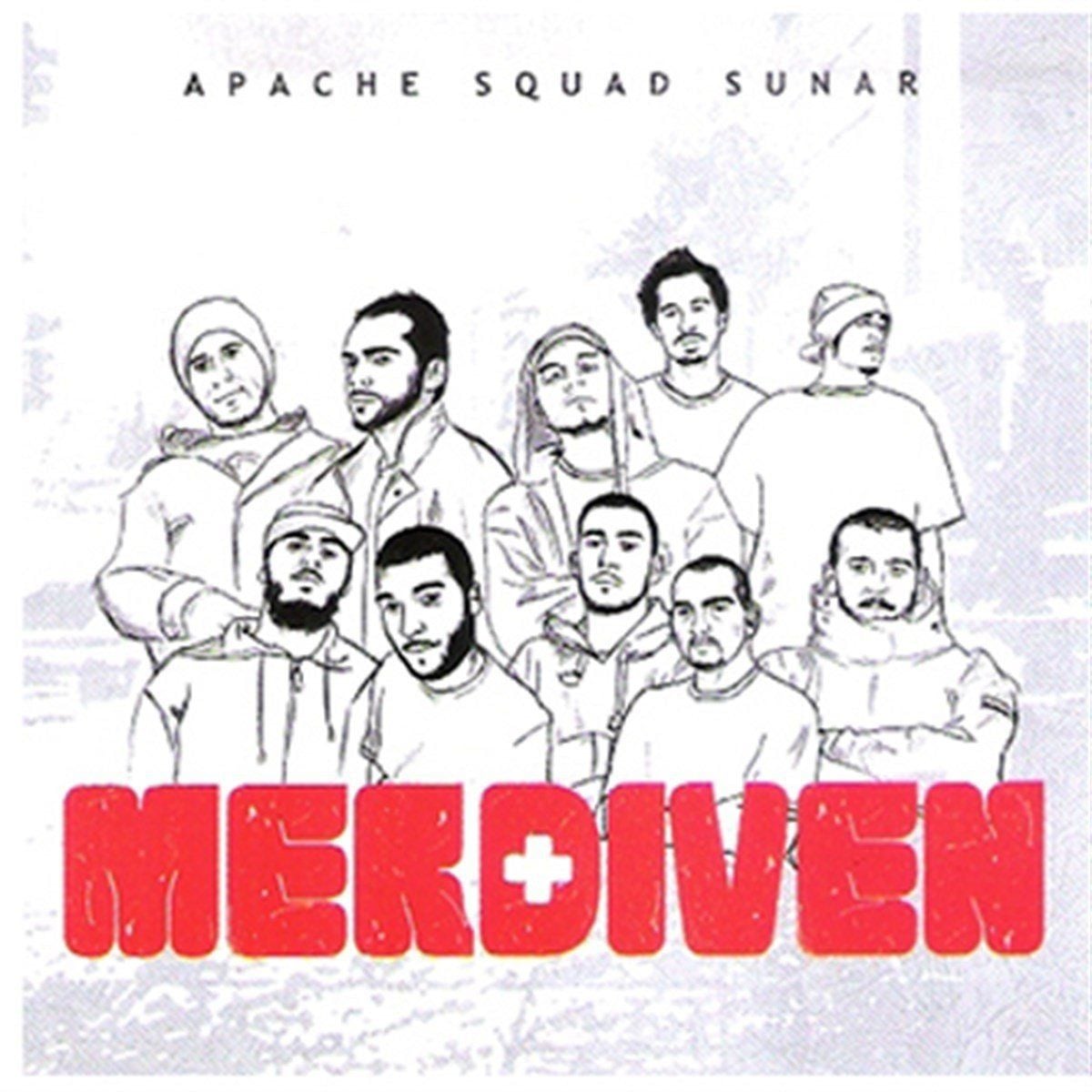 APACHE SQUAD - MERDİVEN (2011) - CD HIP HOP SIFIR