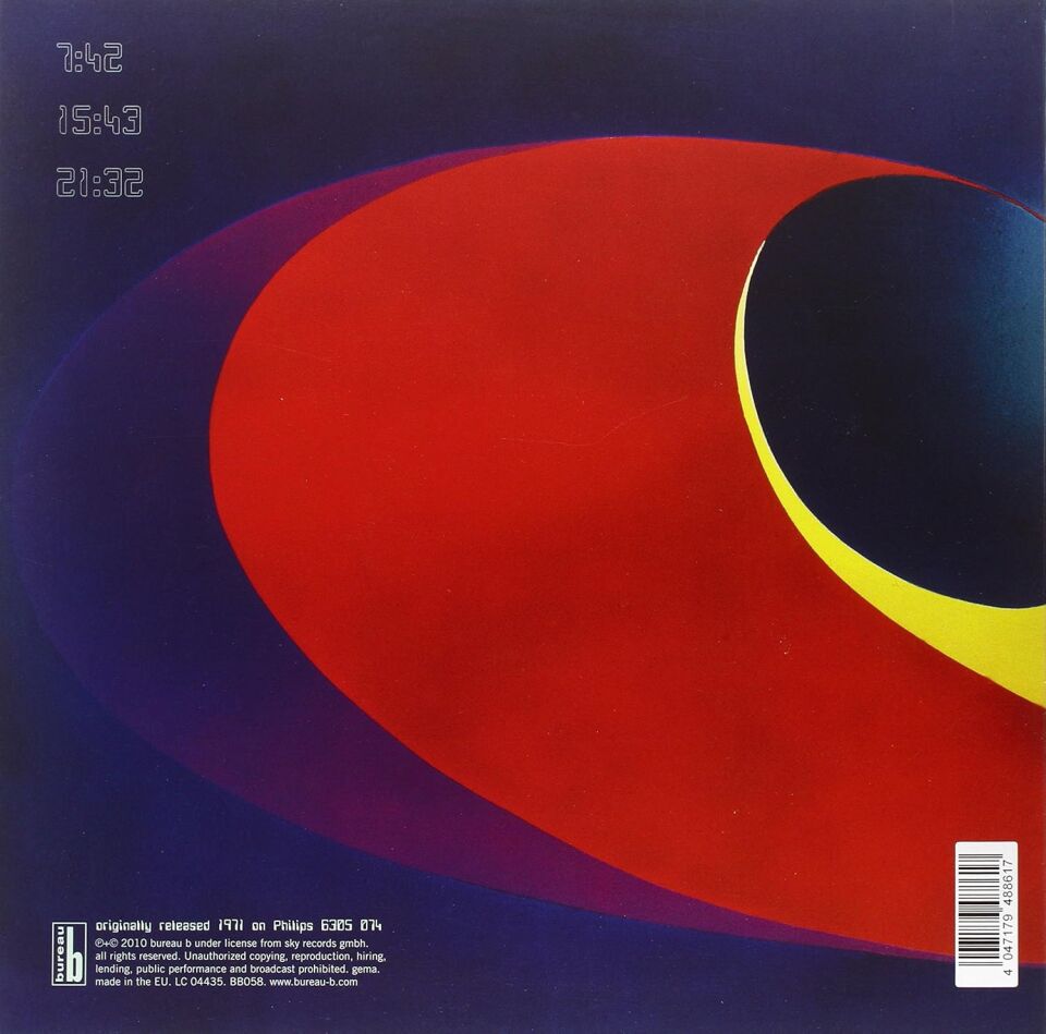 CLUSTER - CLUSTER (1971) - LP 2018 EDITION KRAUTROCK , ELECTRONIC , AMBIENT SIFIR PLAK