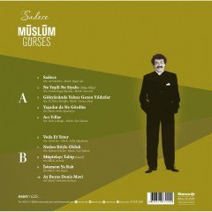 MÜSLÜM GÜRSES - SADECE (2001) - LP 2018 EDİSYON SIFIR PLAK