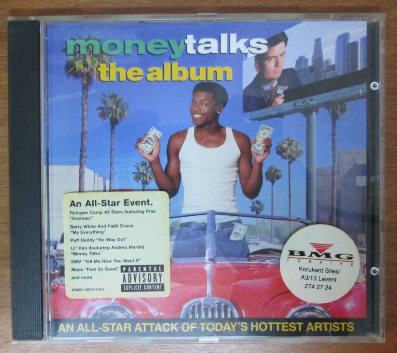 MONEY TALKS THE ALBUM - SOUNDTRACK CD 2.EL
