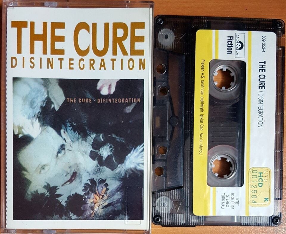 THE CURE - DISINTEGRATION (1990) PLAKSAN KASET 2.EL