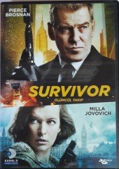 ÖLÜMCÜL TAKİP - SURVIVOR - PIERCE BROSNAN - MILLA JOVOVICH - DVD 2.EL
