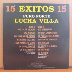 15 EXITOS 15 PURO NORTE - LUCHA VILLA (1984) - LP 2.EL PLAK
