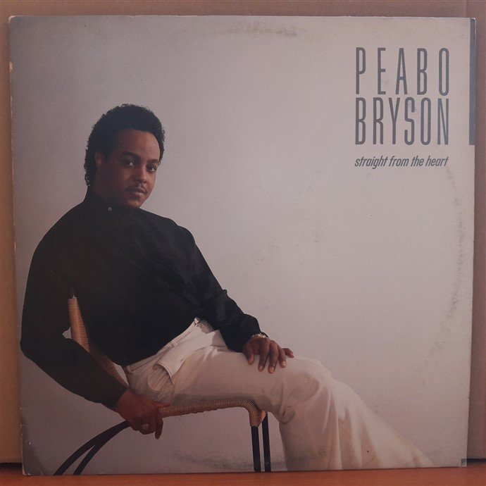 PEABO BRYSON - STRAIGHT FROM THE HEART (1984) - LP 2.EL PLAK