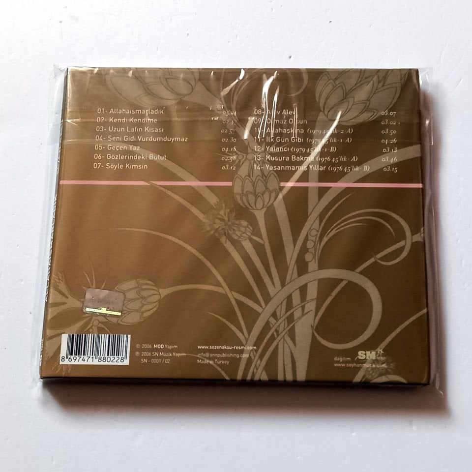 SEZEN AKSU - ALLAHAISMARLADIK + 45\'LİKLER  - CD DIGIPAK 2.EL