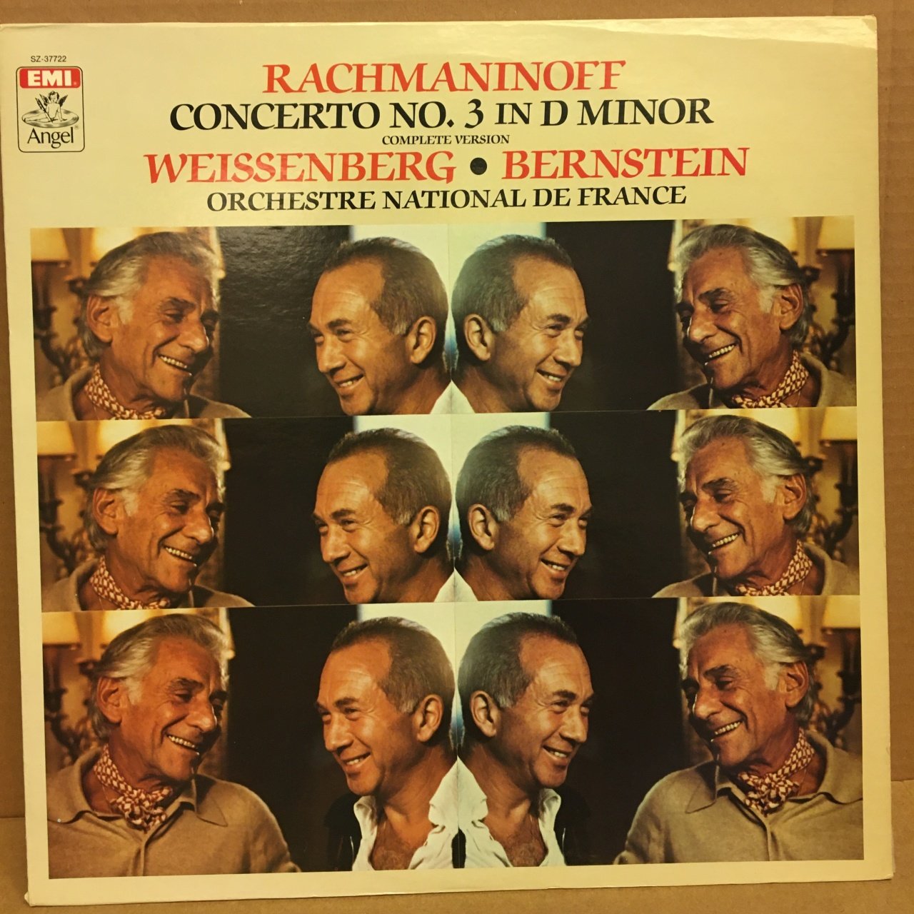 RACHMANINOFF CONCERTO NO.3 WEISSENBERG BERNSTEIN 2.EL PLAK