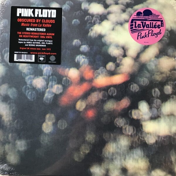 PINK FLOYD - OBSCURED BY CLOUDS (1972) - LP 180GR 2025 EDITION SIFIR PLAK