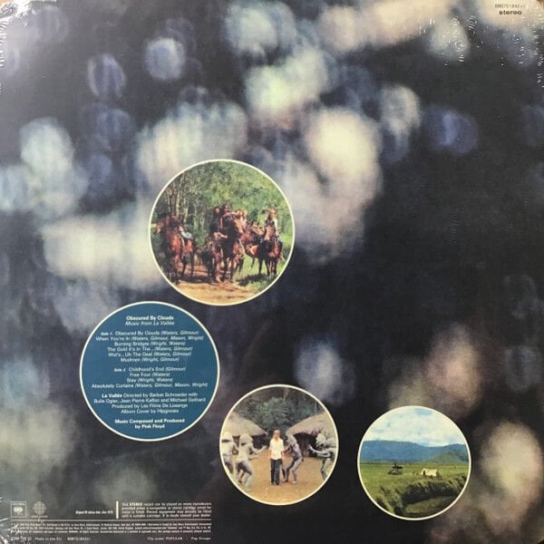 PINK FLOYD - OBSCURED BY CLOUDS (1972) - LP 180GR 2025 EDITION SIFIR PLAK