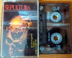 SEPULTURA - BENEATH THE REMAINS (1992) HADES CASSETTE MADE IN TURKEY ''USED''