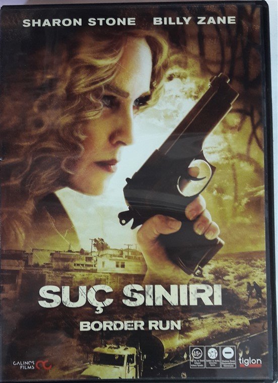 SUÇ SINIRI - BORDER RUN - SHARON STONE - BILLY ZANE - DVD 2.EL