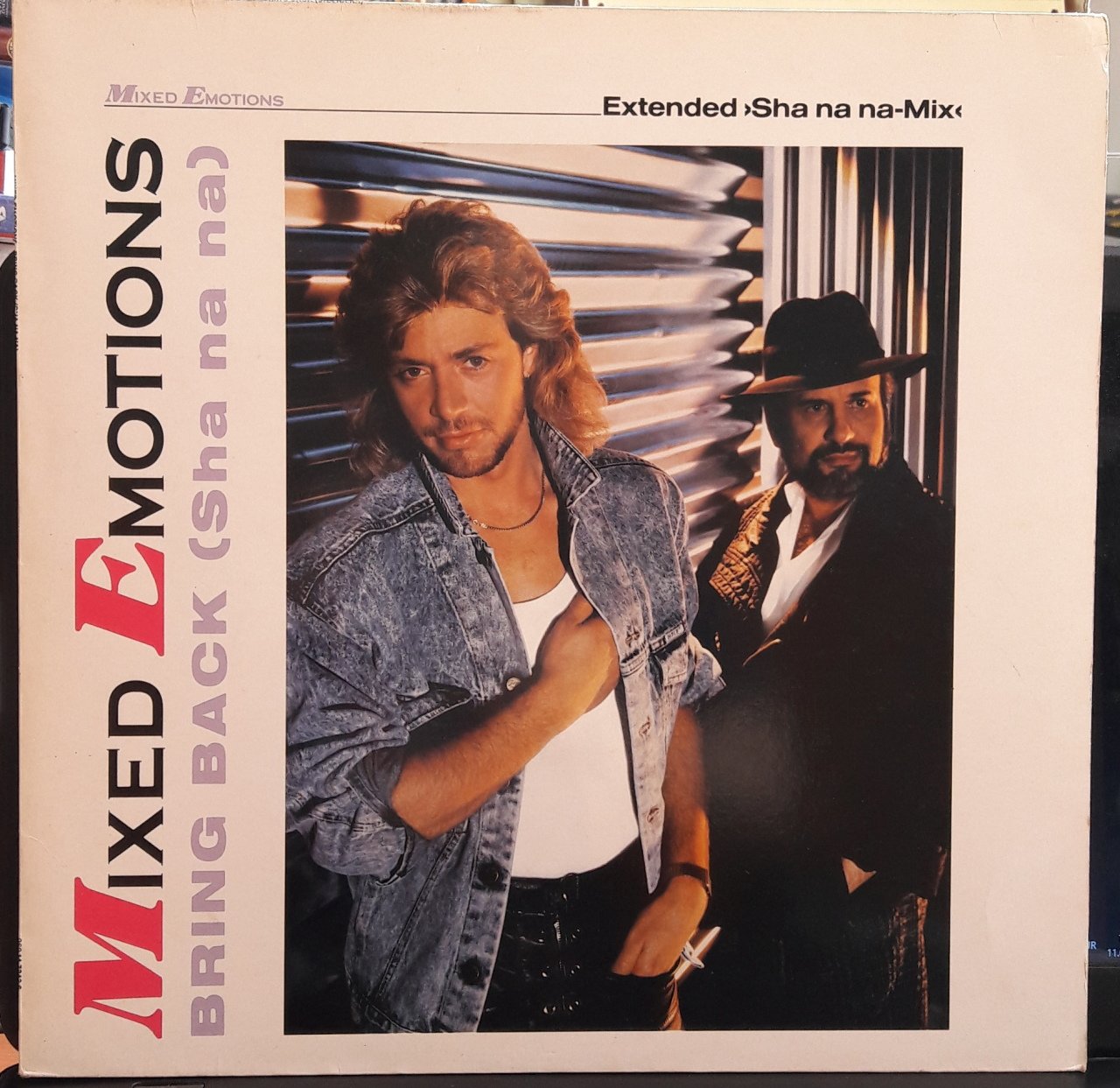 MIXED EMOTIONS - BRING BACK (Sha na na) (1987) - 12'' MAXI SINGLE VINYL PLAK 2.EL