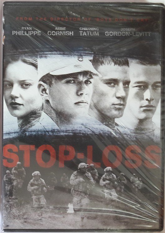STOP-LOSS - RYAN PHILLIPPE - CHANNING TATUM - DVD SIFIR