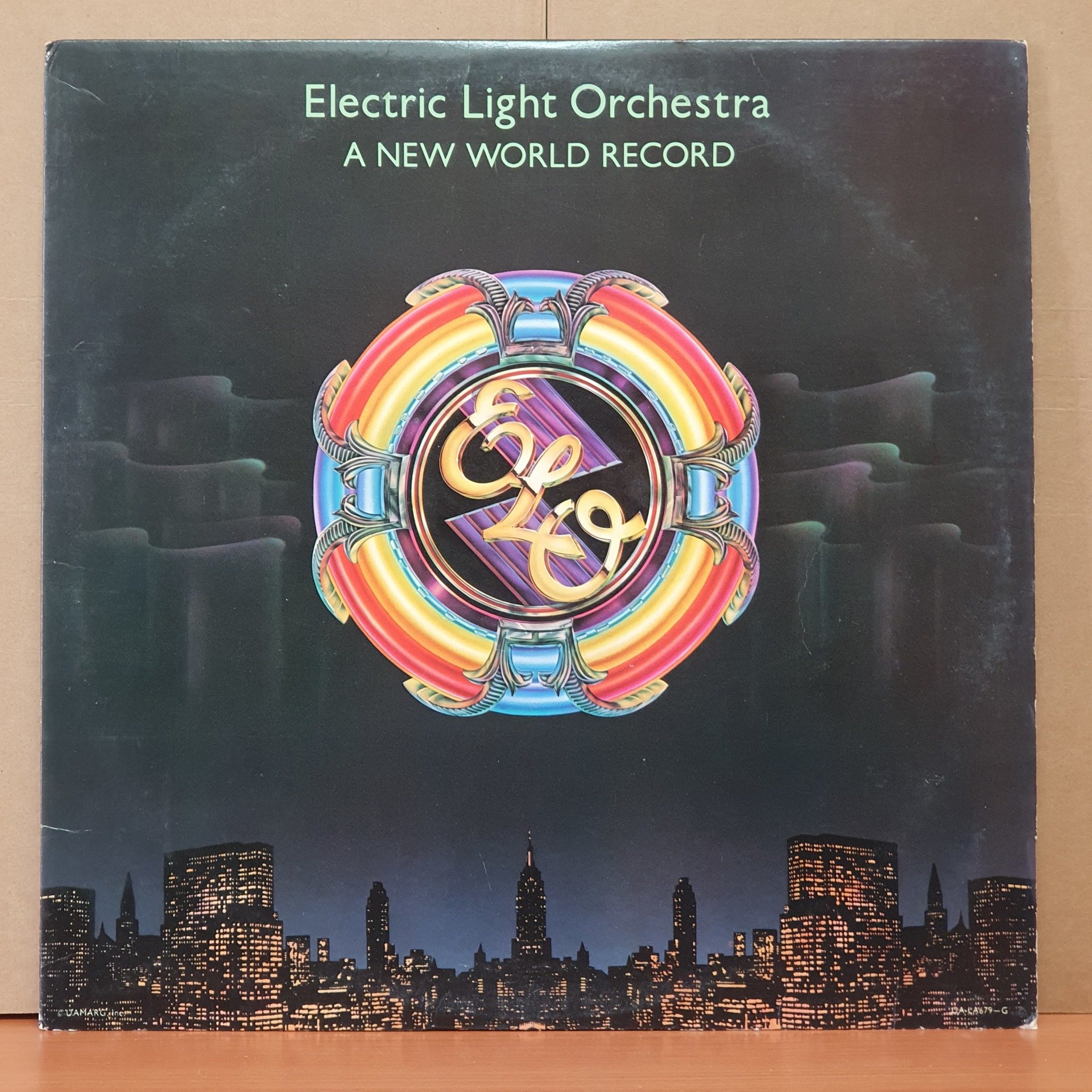 ELECTRIC LIGHT ORCHESTRA - A NEW WORLD RECORD (1976) - LP 2.EL PLAK