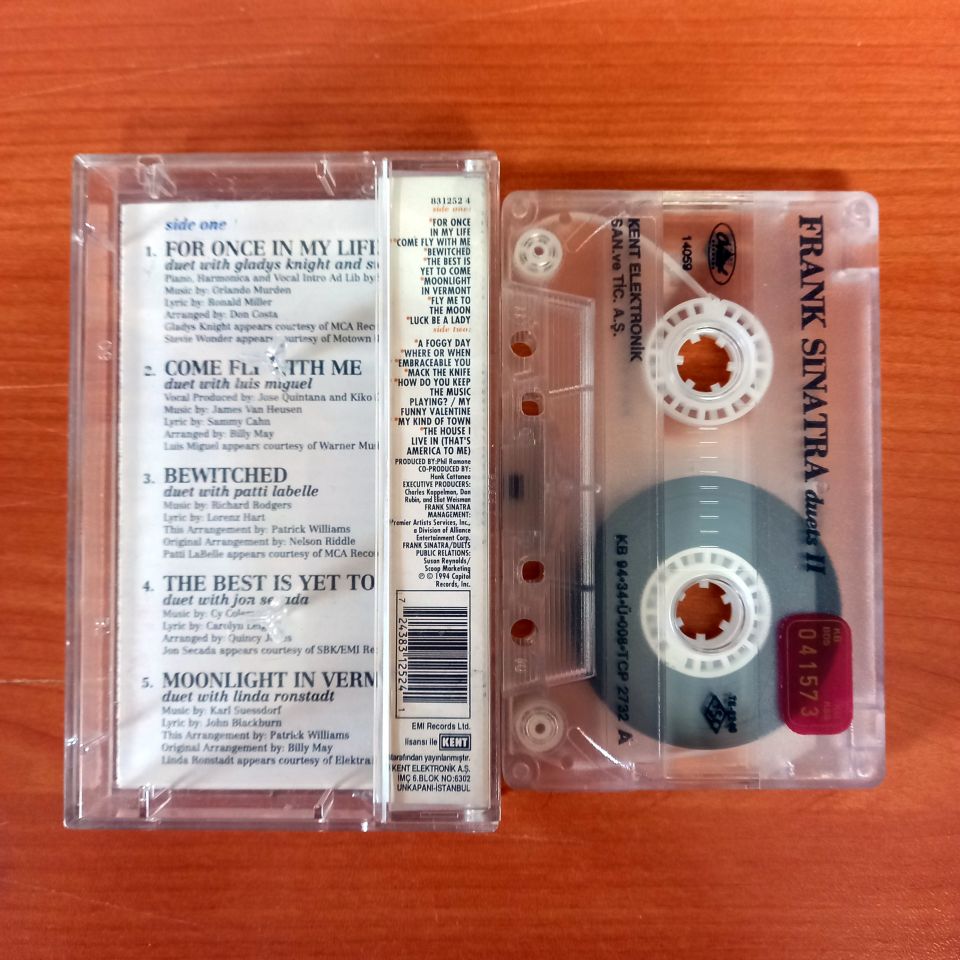 FRANK SINATRA – DUETS II (1994) - KASET 2.EL
