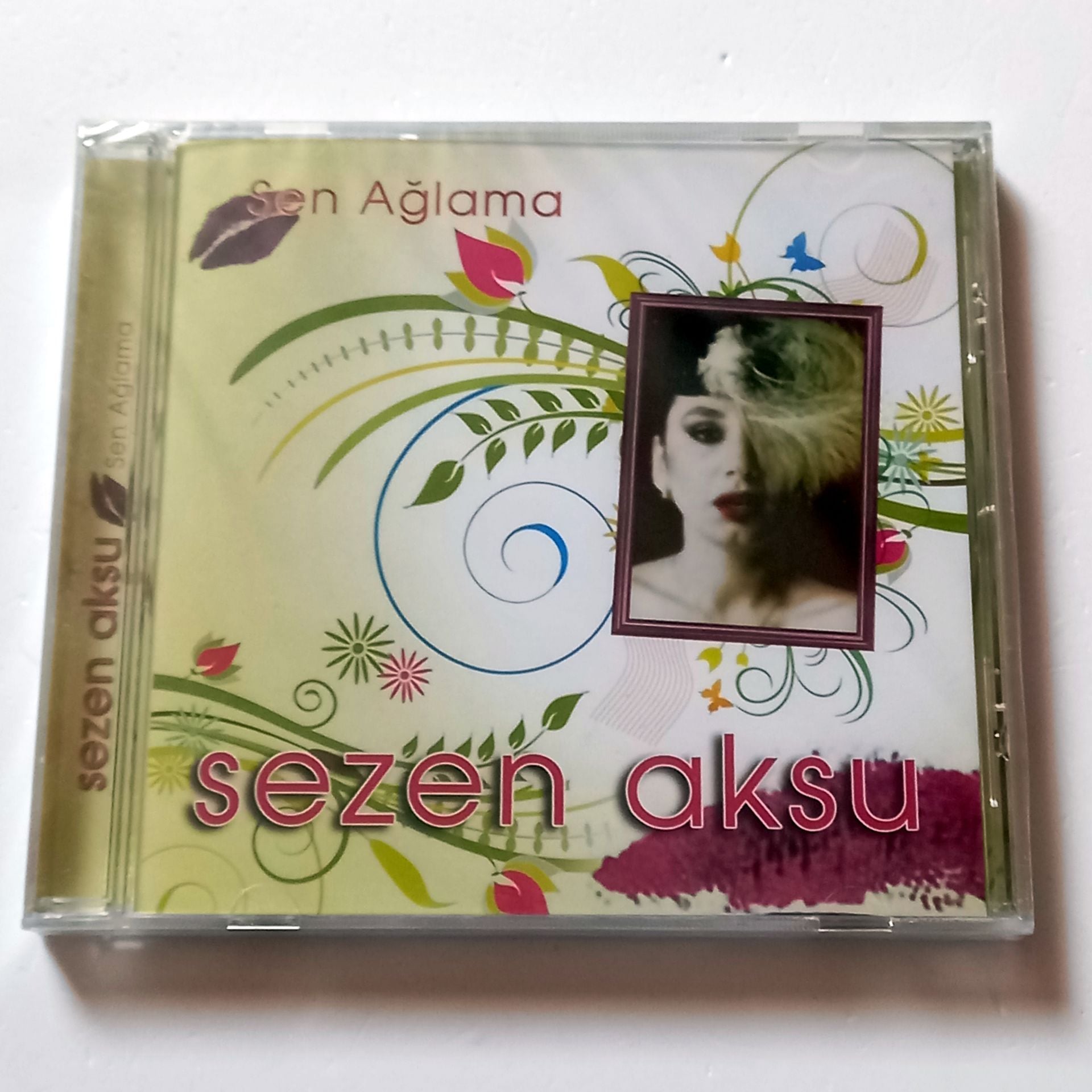 SEZEN AKSU - SEN AĞLAMA  - CD SIFIR