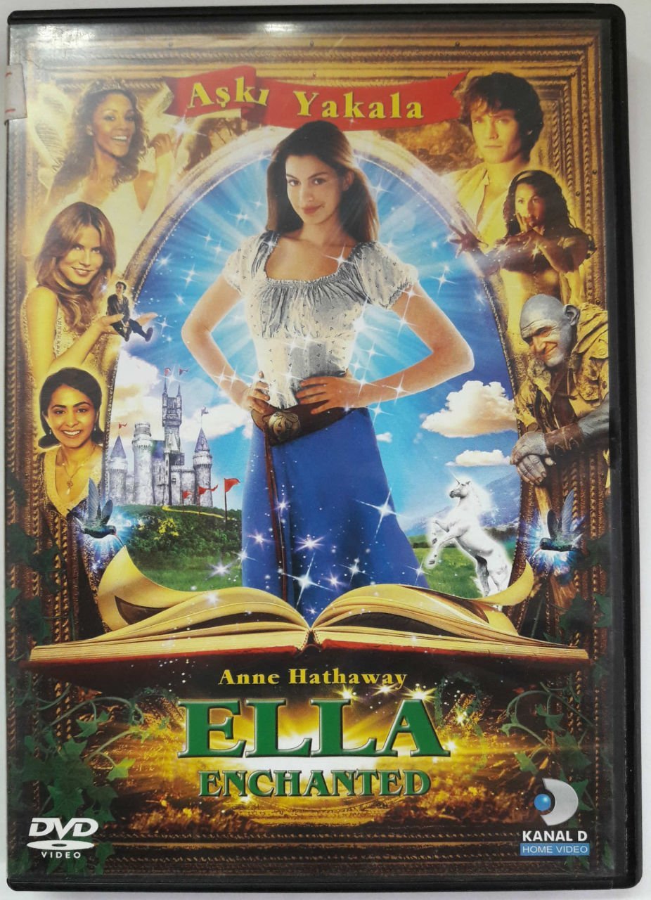ELLA ENCHANTED - AŞKI YAKALA - ANNE HATHAWAY - DVD 2.EL