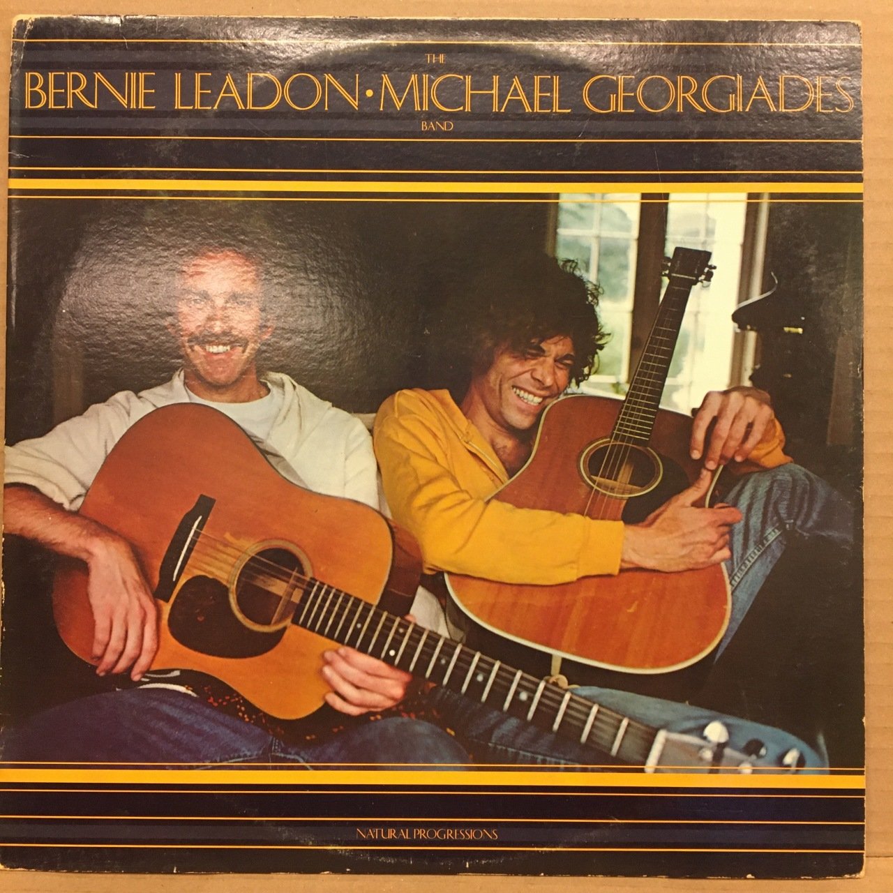 BERNIE LEADON & MICHAEL GEORGIADES BAND - NATURAL PROGRESSIONS 1977 2.EL PLAK