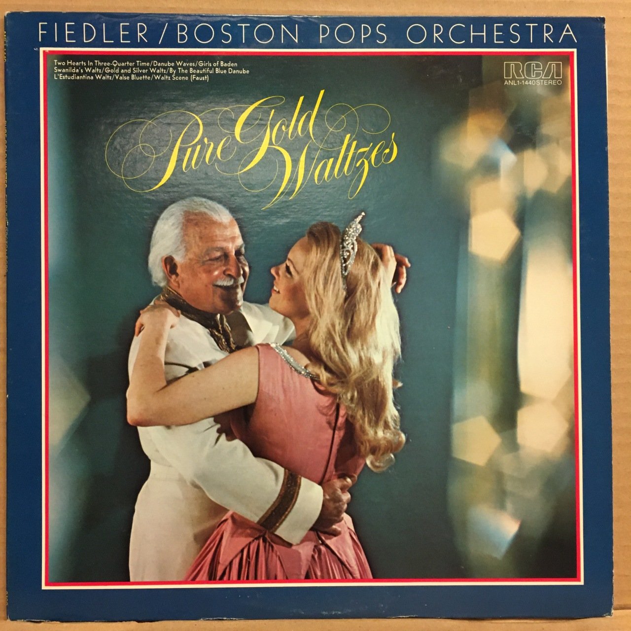 ARTHUR FIEDLER BOSTON POPS ORCHESTRA - PURE GOLD WALTZES 2.EL PLAK