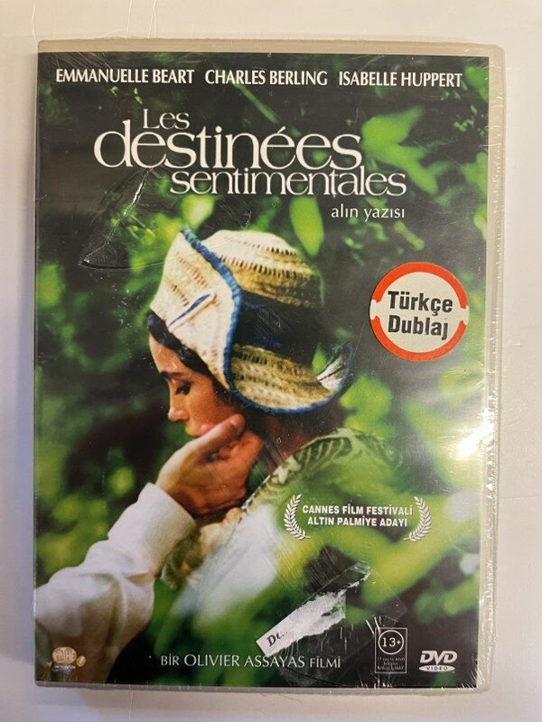 LES DESTINEES SENTIMENTALES - ALIN YAZISI - OLIVIER ASSAYAS - EMMANUELLE BEART - DVD AMBALAJINDA SIFIR