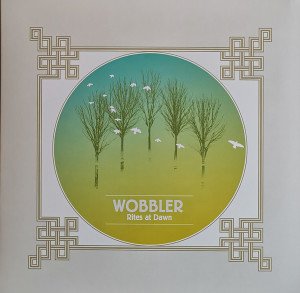 WOBBLER - RITES AT DAWN (2011) LP YELLOW & BLUE MARBLED COLORED SIFIR PLAK