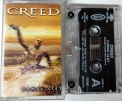 CREED - HUMAN CLAY (2000) CASSETTE MADE IN TURKEY ''USED''