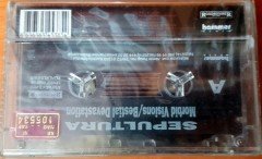 SEPULTURA - MORBID VISIONS / BESTIAL DEVASTATION CASSETTE MADE IN TURKEY ''NEW''