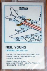 NEIL YOUNG - LANDING ON WATER (1987) MMY KASET SIFIR
