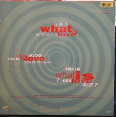 HADDAWAY - WHAT IS LOVE (1993) - 12'' MAXI SINGLE VINYL PLAK 2.EL