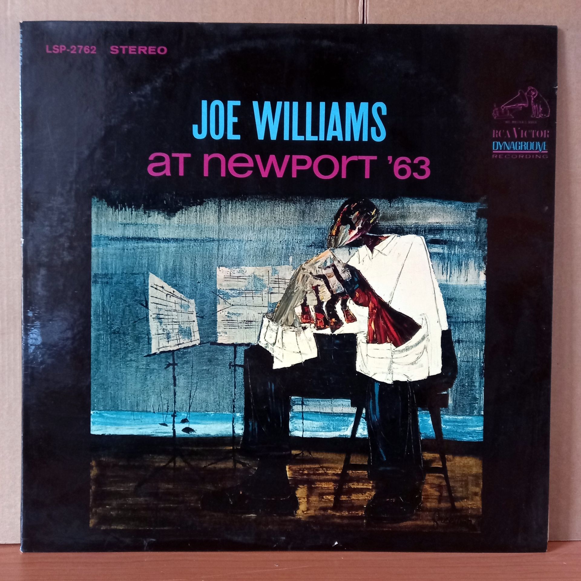 JOE WILLIAMS – JOE WILLIAMS AT NEWPORT '63 (1963) - LP 2.EL PLAK