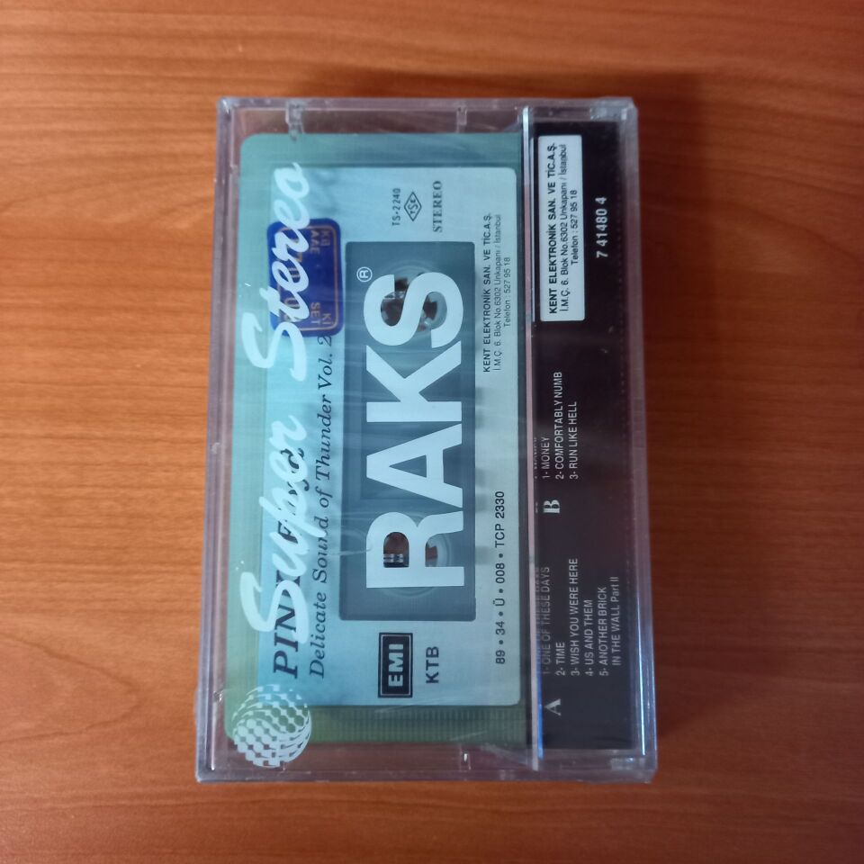 PINK FLOYD - DELICATE SOUND OF THUNDER VOL.2 (1989) - KASET AMBALAJINDA SIFIR