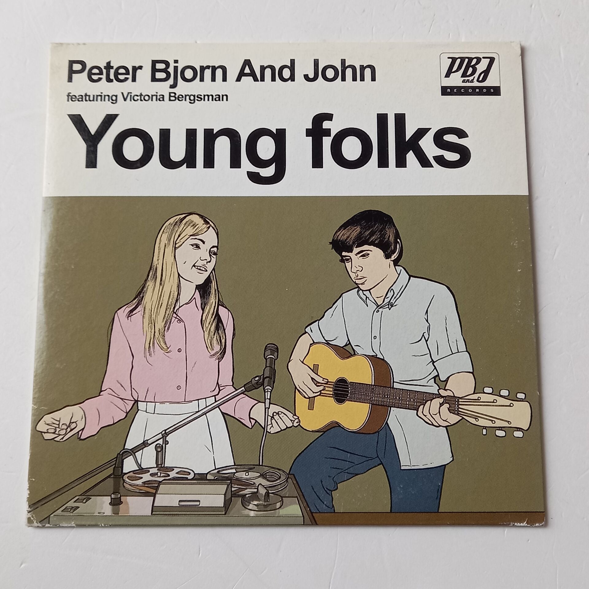 PETER BJORN AND JOHN FEATURING VICTORIA BERGSMAN – YOUNG FOLKS (2006) - CDSINGLE 2.EL